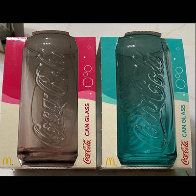 2016麥當勞&amp;可口可樂聯名玻璃杯