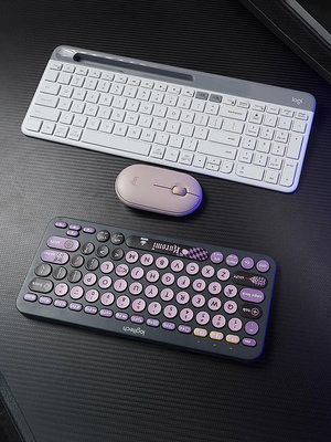 鍵盤 羅技K580鍵盤小鍵鼠套裝電腦筆記本適用于平板ipad女生用