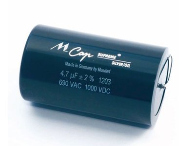 MCap 油浸銀箔電容 0.47uF/1000VDC(690VAC) Silver Oil 自取 免運