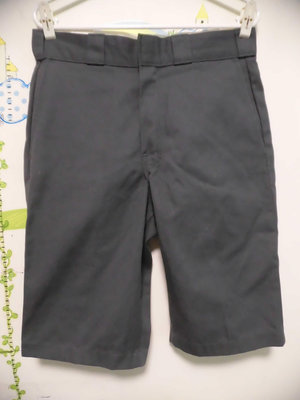 衣市藍~DICKIES 休閒短褲 (30*32~鐵灰~) (240707) (衣26)