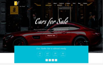 Car Trade a Transportation 響應式網頁模板、HTML5+CSS3、網頁設計  #17122