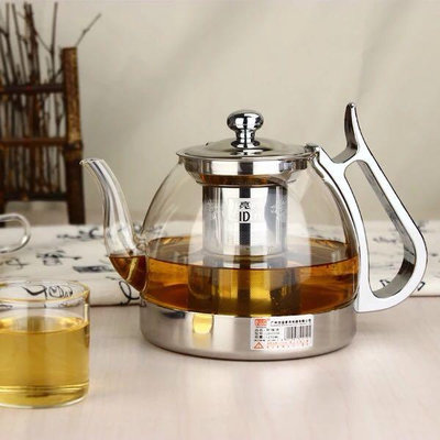 亮典榮耀不銹鋼電磁爐專用玻璃煮茶壺耐熱加熱泡茶器 功夫茶茶具