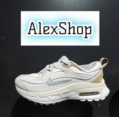 艾力克斯 W NIKE AIR MAX BLISS 女 FB1860-101 奶茶色 氣墊休閒慢跑鞋 X上7