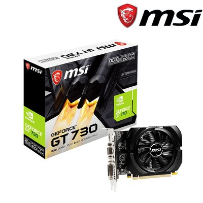 【宅天下】微星 MSI N730K-2GD3/OCV5 顯示卡