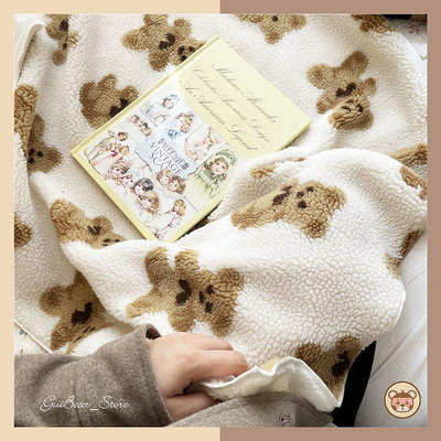 【精品毛毯】🐻熊空調毯超萌熊熊毛毯空調毯休閒毯午睡毯