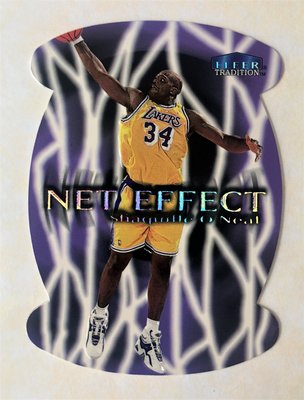 NBA 1999 Fleer Tradition Shaquille O'Neal 切割 浮雕特卡 #7NE