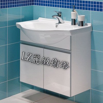 ~LZ麗緻衛浴~ Corins 80公分迪爵懸吊式浴櫃(不含鏡子及龍頭、方型P管)