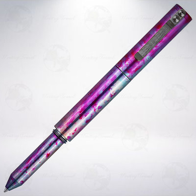 美國 Schon DSGN Classic Machined Pens 經典機械原子筆: 土耳其藍/粉紅