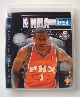 PS3 美國職業籃球 NBA08 英文版