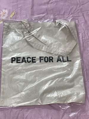 現貨 日本 UNIQLO PEACE OF LOVE 提袋 肩背 側背 背包