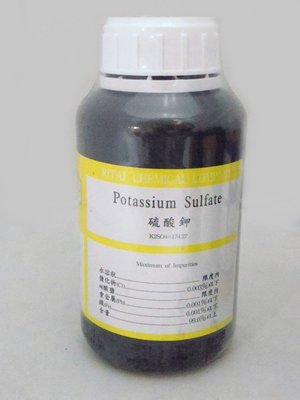 硫酸鉀 Potassium Sulfate (K2SO4)