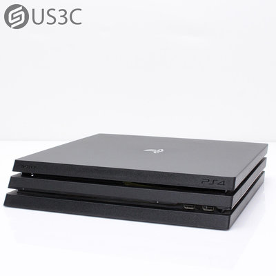 【US3C-台南店】Sony PS4 Pro 1TB CUH-7117B 黑色 藍光光碟播放 支援WiFi 二手電玩主機