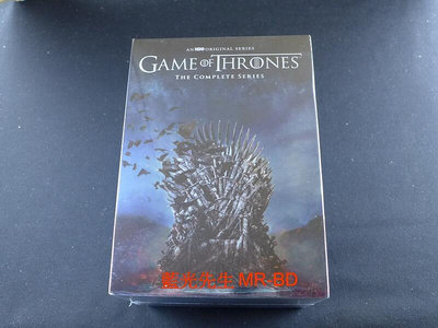 中陽 [藍光先生DVD] 冰與火之歌：權力遊戲 第 1-8 季 39碟全套典藏版 Game of Thrones (得利正版)