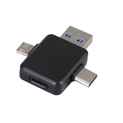 適用于蘋果母座轉安卓轉type-c轉USB3.0多功能轉接頭支持充電數據
