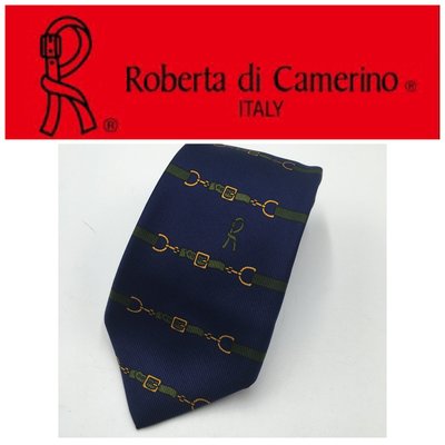 【皮老闆二店】二手真品 ROBERTA DI CAMERINO 手打領帶  領帶    領876