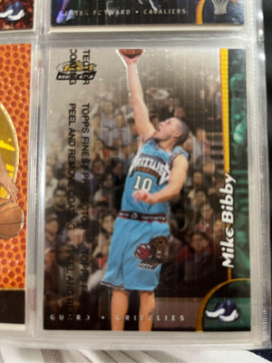 1998-99 Topps Finest Mike Bibby #227 Rookie RC