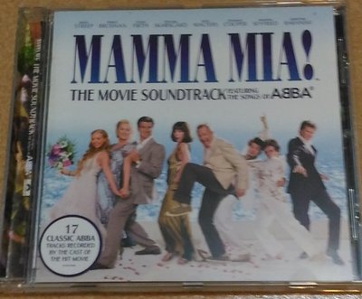 正版全新CD~電影原聲帶 媽媽咪呀! OST Mamma Mia! ~17首ABBA名曲