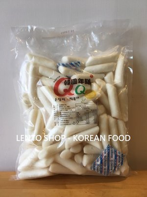 LENTO SHOP - 韓國年糕 韓式年糕  辣炒年糕 떡볶이떡 Topokki  1.8公斤裝