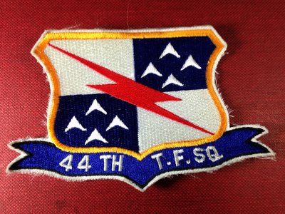 【布章。臂章】空軍44中隊胸章徽章/布章 電繡 貼布 臂章 刺繡