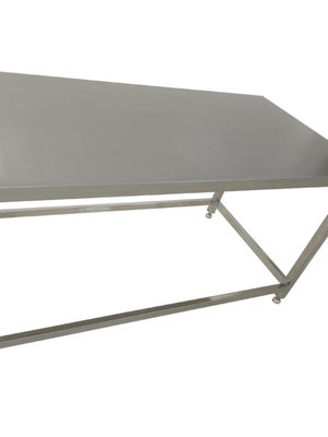 【米顏】無塵車間操作台桌子 潔凈區單層雙封304不銹鋼工作台
