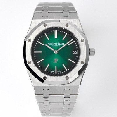 ap手錶15202皇家橡樹愛彼手錶計時錶機械腕錶鋼帶男士時尚腕錶透底經典三針機械手錶AP時尚男錶
