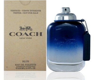 Coach Blue 時尚藍調男性淡香水tester/1瓶/100ml-新品正貨