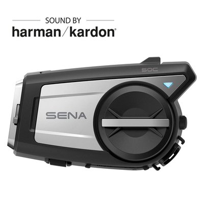 【松部品】免運 SENA 50C Harman Kardon 4K畫質 三年保固 網狀對講 安全帽藍芽攝影機 行車記錄器