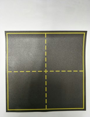 【教具】現貨-田字格黑板磁鐵 教學用黑板粉筆字黑板貼 磁鐵軟黑板 磁鐵片黑板19*19公分 磁性黑板貼