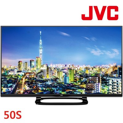 【免運費+安裝】 JVC 50S 50型智慧聯網/50吋電視/50吋液晶顯示器/50吋液晶電視+視訊盒