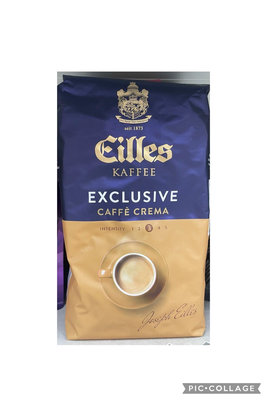 3/18前 一次買2包 單包 415 德國Eilles皇家咖啡豆crema 500g (中烘焙) 最新到期日2024/7