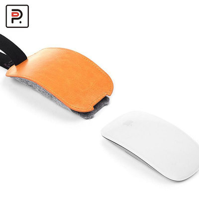拍檔良品 適用於Apple Magic Mouse收納包蘋果巧控滑鼠保護套二2代通用