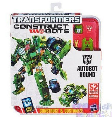 孩之寶 Transformers KRE-O 變形金剛 組合機器人系列菁英級 AUTOBOT HOUND 探長
