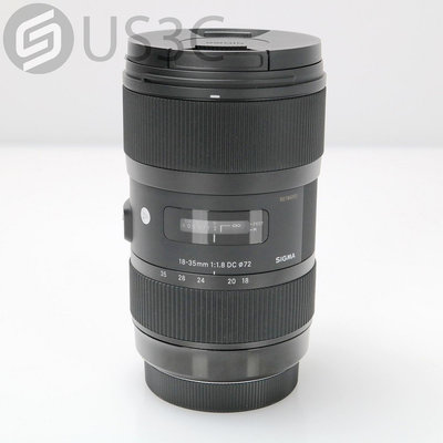 【US3C-桃園春日店】公司貨 SIGMA 18-35mm F1.8 DC HSM Art For Canon 標準變焦鏡頭 恒定光圈 單眼鏡頭 二手鏡頭