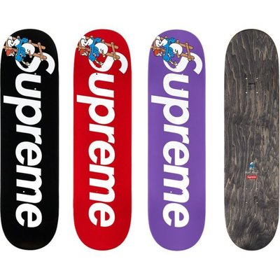 【日貨代購CITY】2020AW Supreme Smurfs Skateboard 滑板 小精靈 聯名 現貨
