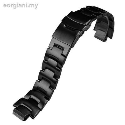 錶帶適用於卡西歐錶帶prw-3100y/3000/6000/6100/prg-300不銹鋼錶帶