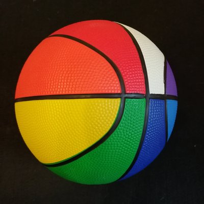 [福威國際企業] 籃球 5號籃球 國小籃球 籃球機籃球 8片彩色