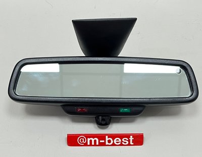 BENZ W202 S202 1997-2000 室內鏡 後視鏡 照後鏡 (11線) 有紅綠燈 防盜(日本外匯拆車品) 2108100617