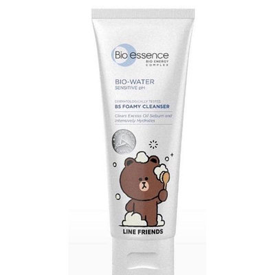 Bio-essence 碧歐斯 ☆LINE FRIENDS獨家聯名☆水感舒緩B5潔面霜100ml