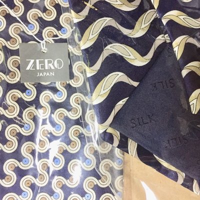 日本Zero 男士商務正裝工作職場領帶 真絲領帶蠶絲領帶