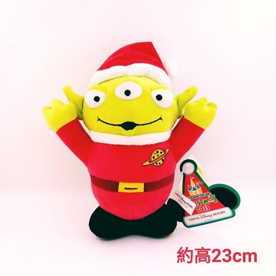 日本迪士尼樂園 2013年聖誕節限定商品 怪獸大學聖誕三眼怪公仔小抱偶