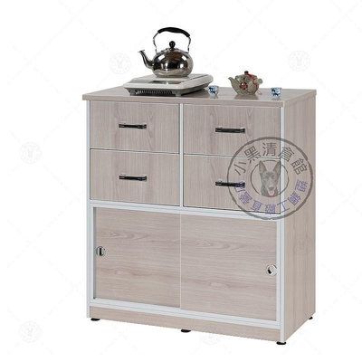 ～小黑清倉館～塑鋼電器櫃(CT-648-1)碗盤櫃、收納櫃、置物櫃、抽屜櫃、廚房櫃、餐具櫃、茶水櫃~塑鋼櫃、塑鋼家具~