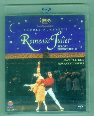 高清藍光碟 Romeo & Juliet 普羅科菲耶夫：羅密歐與朱麗葉 巴黎芭蕾舞團 25G