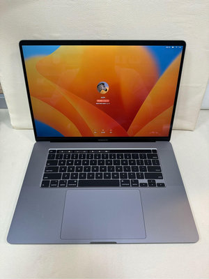 2019年 Apple MacBook Pro 16吋 I9-2.4Ghz 64G 4TB 太空灰色