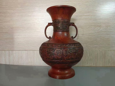 日本銅花瓶946