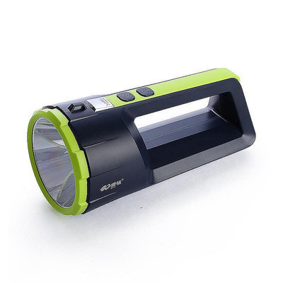 【米顏】 手電筒 康銘手電筒可充電強光手提式家用戶外遠射探照燈led超亮長續航USB