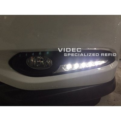 威德汽車精品 HID HONDA HRV HR-V 專用 LED 一字型 日行燈 晝行燈 六顆燈 DRL