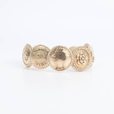 Chanel vintage 金幣手環 絕美私藏品