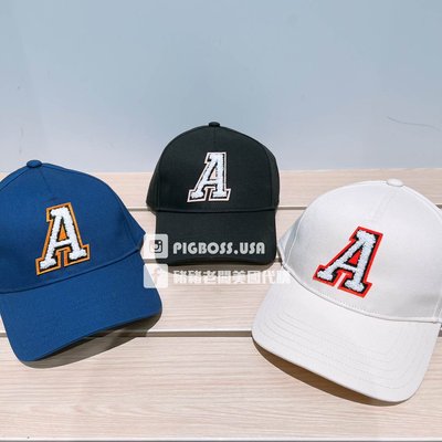 【豬豬老闆】ADIDAS CAP A 刺繡 休閒 運動 學院風 棒球帽 黑GR9691 藍GR9693 白GS2084