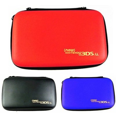 3DS33 升級金色LOGO款 《NEW 3DS LL》主機 專用 收納包 保護包 外出包 硬殼包 3色