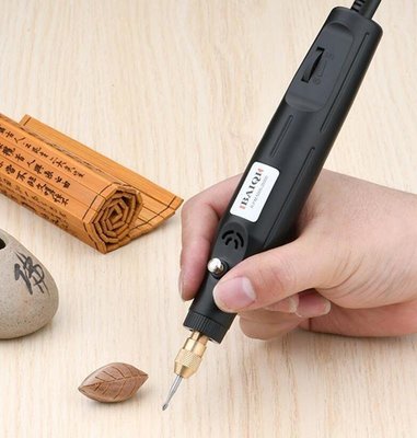 【精選 台灣好品質】電磨機 小型手持打磨雕刻機電動工具玉石切割拋光機微型迷鑽筆